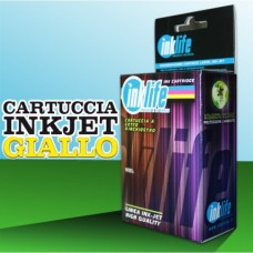 Compatibile Inklife Canon CLI 571XL Giallo 11ML Con Chip